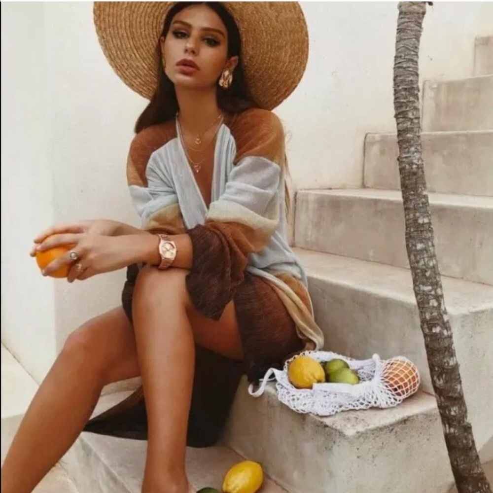 GORGEOUS ZARA NWT Pleated Metallic Dress - Picture 5 of 8